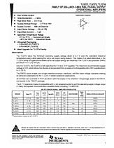 DataSheet TLV274 pdf